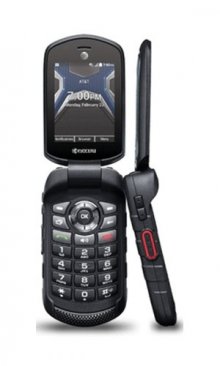 Kyocera DuraXE Dura XE E4710 Black Unlocked Flip Phone