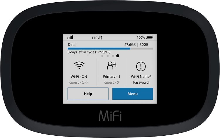 Inseego MiFi 8000 - 4GB - Black - AT&T - Click Image to Close