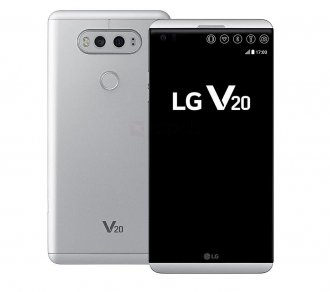 LG V20 Dual 64GB 4G LTE Silver (H990N) Unlocked