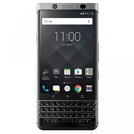 Blackberry KEYone BBB100-2 32gb/3gb Unlocked Smartphone Silver B - Click Image to Close