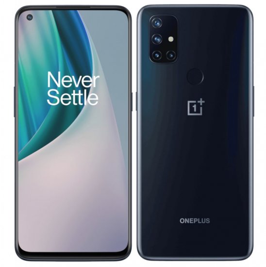 OnePlus - Nord N10 5G 128GB (Unlocked) - Midnight Ice - Click Image to Close