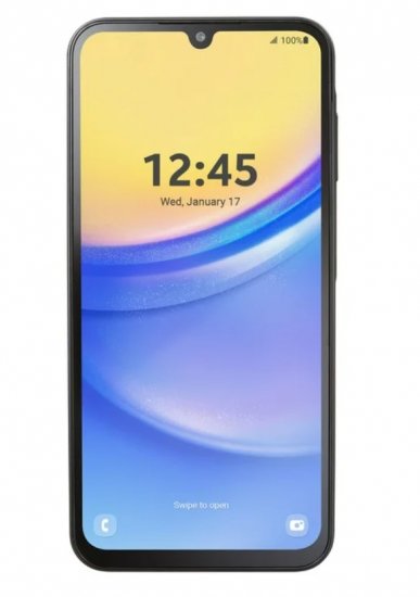 Total by Verizon Samsung Galaxy A15, 128GB, Black - Prepaid Smar - Click Image to Close