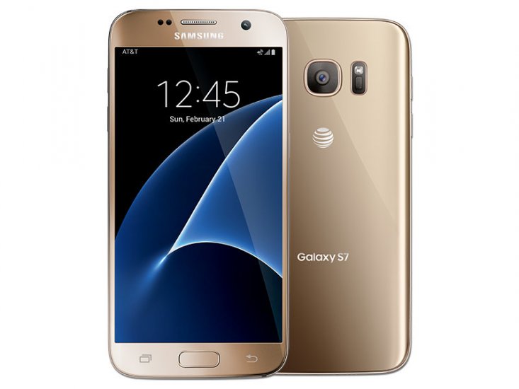 Samsung Galaxy S7 Verizon Gold 32GB - Click Image to Close