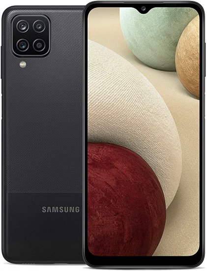 Samsung Galaxy A12 - Black - 32GB - Click Image to Close