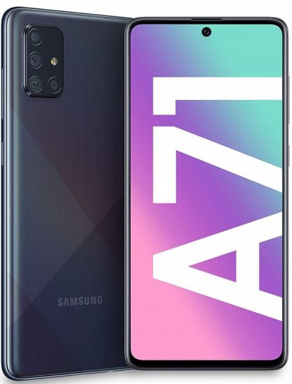 Samsung Galaxy A71 128GB Prism Crush Black Unlocked GSM* Phone - Click Image to Close