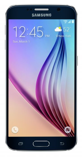 Samsung Galaxy S6 - 32 GB - Black Sapphire - T-Mobile - Click Image to Close