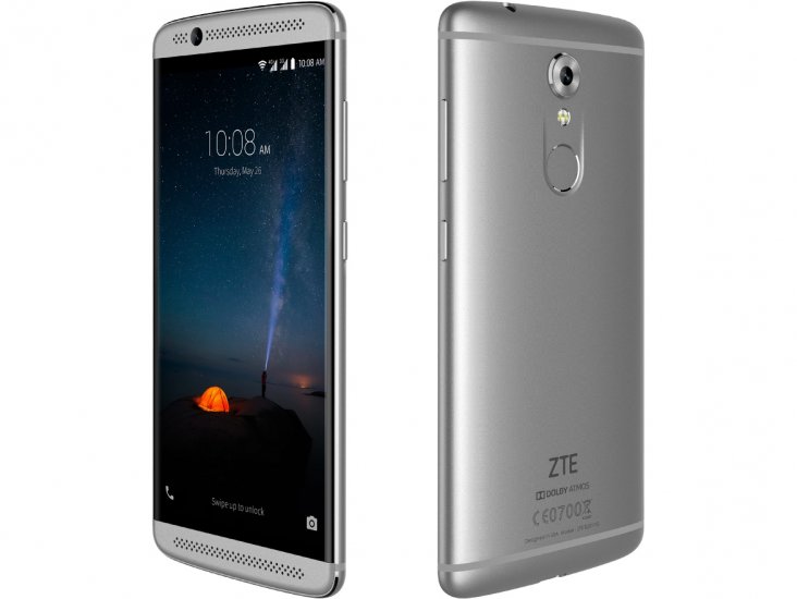 ZTE Axon 7 mini - 32 GB - Platinum Gray - Unlocked - CDMA/GSM - Click Image to Close