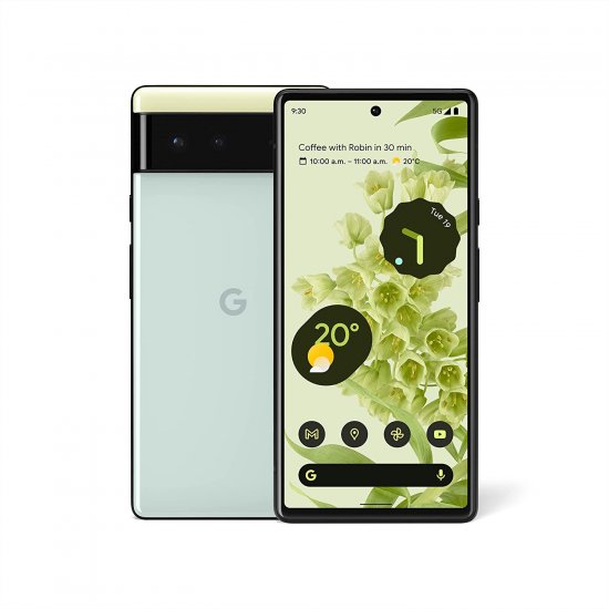 Google - Pixel 6 128GB - Sorta Seafoam (Verizon) - Click Image to Close