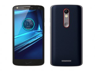 Motorola Droid Turbo 2 32GB in Black-Pebble Leather