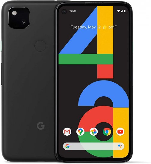 Google Pixel 4a - 128 GB - Just Black - Unlocked - Click Image to Close