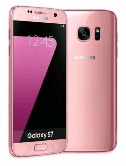 Samsung Galaxy S7 - 32 GB - Pink Gold - AT&T - GSM - Click Image to Close