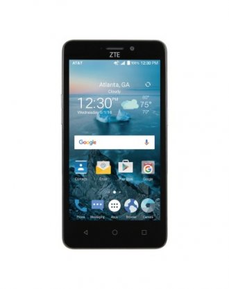 ZTE Maven 2 - 8 GB - Dark Gray - AT&T - GSM