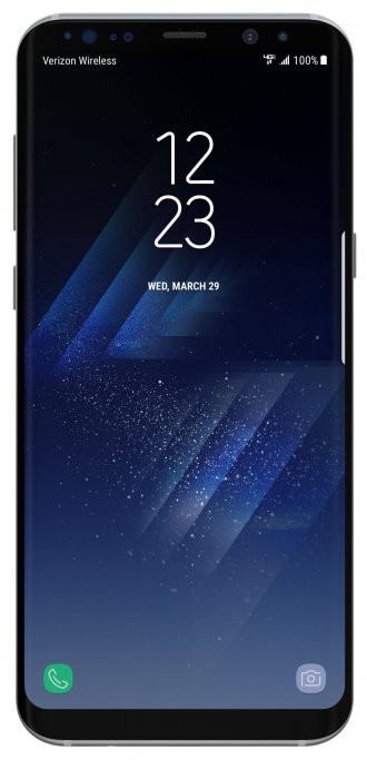 Samsung Galaxy S8+ - 64 GB - Arctic Silver - AT&T - GSM