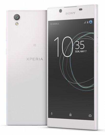 Sony Xperia L1 - 16 GB - White - Unlocked - GSM - Click Image to Close