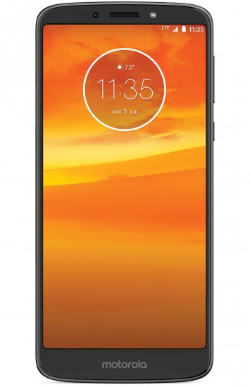 New Unlocked Moto E5 Plus Black, 5000 mAh Battery 12 MP Android - Click Image to Close