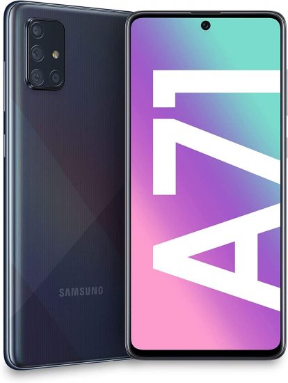 Samsung Galaxy A71 5g - 128 GB - Prism Cube Black - T-Mobile - G - Click Image to Close
