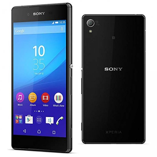 Sony Xperia Z3+ Dual SIM 32GB LTE 4G Unlocked Phone-Black - Click Image to Close