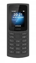 Nokia 105 4G | GSM Unlocked Mobile Phone | Volte | Black | Inter