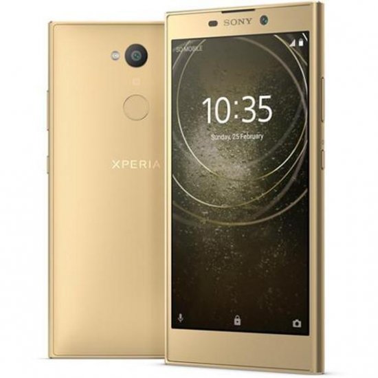 Sony Xperia L2 - 32 GB - Gold - Unlocked - GSM - Click Image to Close