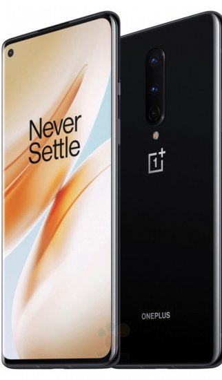 OnePlus 8 - 128 GB - Onyx Black - T-Mobile - CDMA/GSM - Click Image to Close