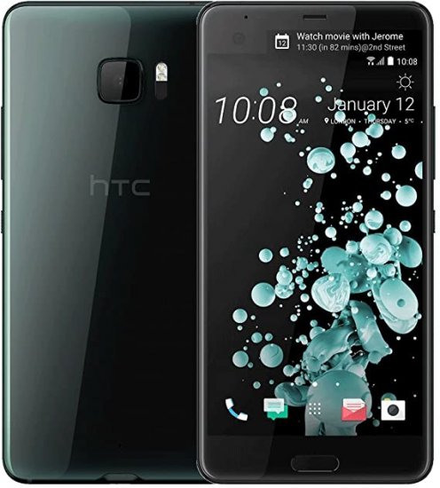 HTC U Ultra Dual 64GB 4G LTE Black Unlocked - Click Image to Close