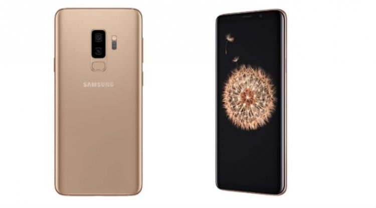 Samsung Galaxy S9+ SM-G9650 64GB Smartphone (Unlocked, Gold) - Click Image to Close