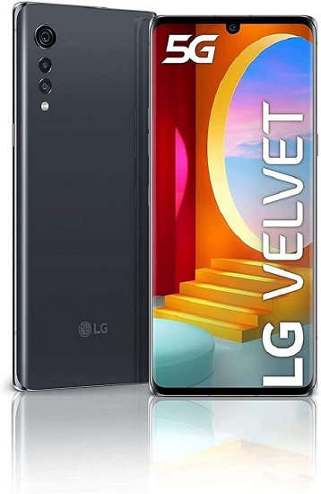 LG Velvet 5G LMG900UM1A (GSM Unlocked) LMG900EM.AVDIAY Aurora Gr - Click Image to Close