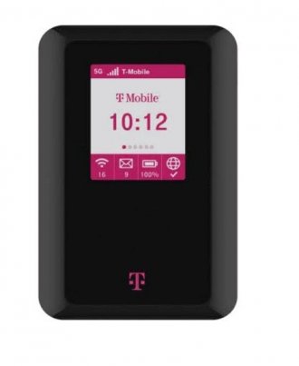 new Quanta D53 T-Mobile 5G Broadband Hotspot, Black