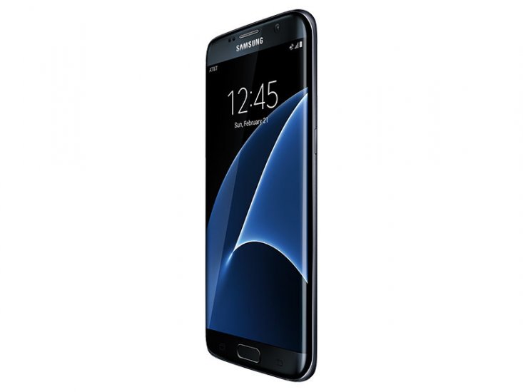 Samsung Galaxy S7 edge - 32 GB - Black Onyx - Verizon - CDMA/GSM - Click Image to Close