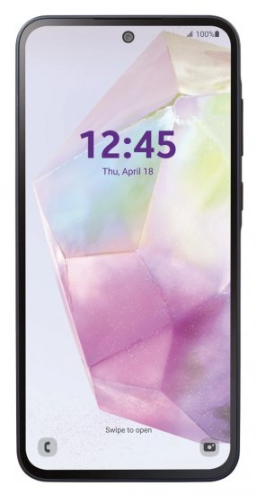 Straight Talk Samsung Galaxy A35 5G, Black - Prepaid Smartphone - Click Image to Close