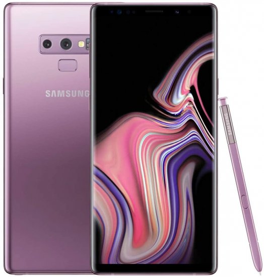 Samsung Galaxy Note9 - 128 GB - Lavender Purple - AT&T - GSM - Click Image to Close