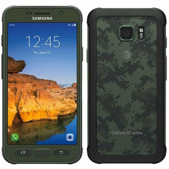 Samsung Galaxy S7 Active - (GSM Unlocked AT&T / T-Mobile) - Gree - Click Image to Close