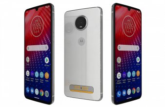 Motorola Moto Z4 - for Verizon - 128 GB - Frost White