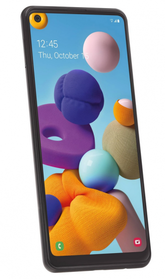 Samsung Smsas215dgwhp5 Galaxy A21, 32GB, Black - Prepaid Smartph - Click Image to Close