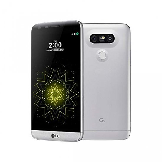 LG G5 4G LTE Dual Camera 32GB Silver Smartphone GSM Unlocked - Click Image to Close