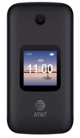 Alcatel 4052R 2.8" 4GB Memory AT&T GSM Smartphone, Black - Click Image to Close