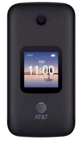 Alcatel - Smart Flip 4052R 4G LTE GSM Flip Cell Phone (AT&T)