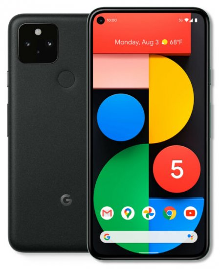 Google Pixel 5 - 128 GB - Just Black - AT&T - CDMA/GSM - Click Image to Close