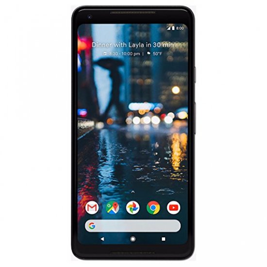 Google Pixel 2 XL Just Black 64GB (Unlocked) G011C - Click Image to Close