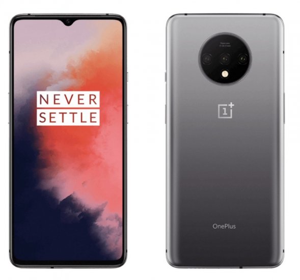 OnePlus 7T - 128 GB - Glacier Blue - T-Mobile - Click Image to Close