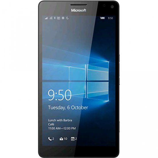 Microsoft Lumia 950 - 32 GB - Black - Unlocked - GSM - Click Image to Close