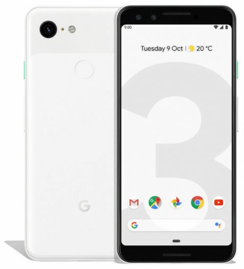 Google Pixel 3 64GB Clearly White Unlocked [PIXEL3] - $173.99 : Cell2Get.com