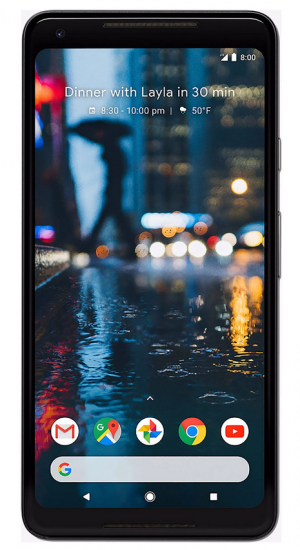 Google Pixel 2 XL Unlocked GSM/CDMA - US warranty (Just Black, 6 - Click Image to Close