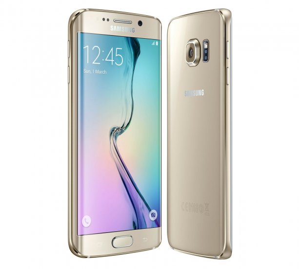 Samsung Galaxy S6 edge - 64 GB - Gold Platinum - T-Mobile - GSM - Click Image to Close