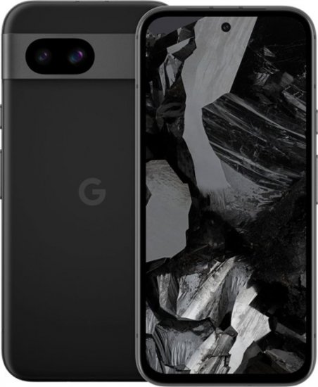 Google - Pixel 8a 5G 128GB (Unlocked) - Obsidian - Click Image to Close