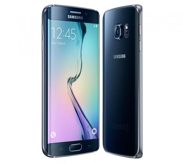 Samsung Galaxy S6 edge SMG925i - 64 GB - Black Sapphire - Unlock - Click Image to Close