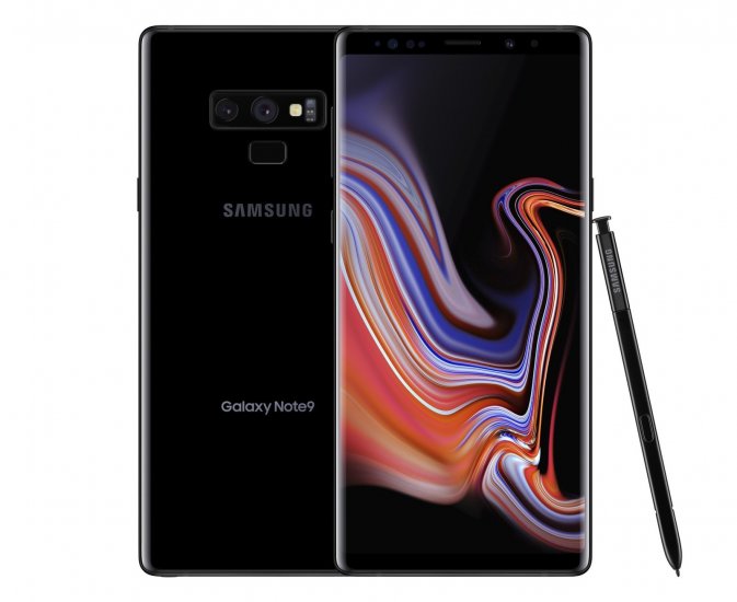 Samsung Galaxy Note9 - 128 GB - Midnight Black - Unlocked - CDMA - Click Image to Close