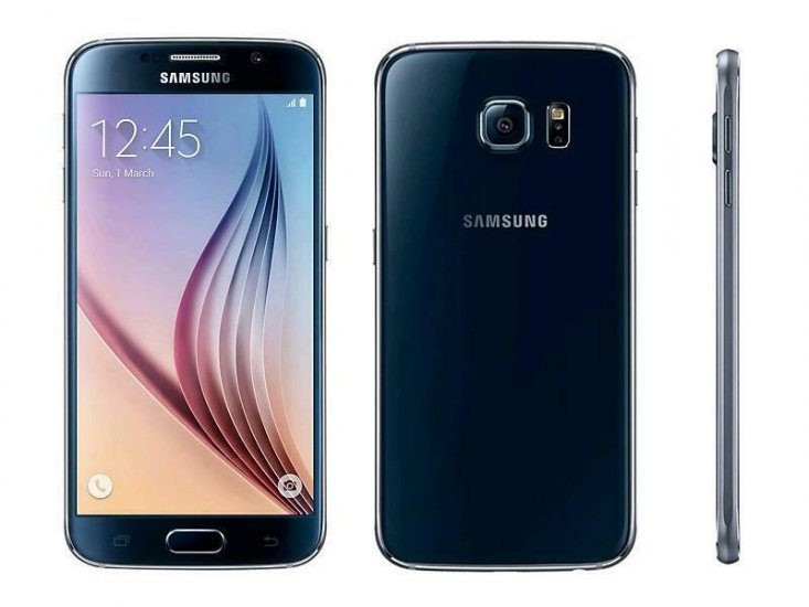 Samsung Galaxy S6 G920T 32GB Unlocked GSM Phone w/ 16MP Camera - - Click Image to Close