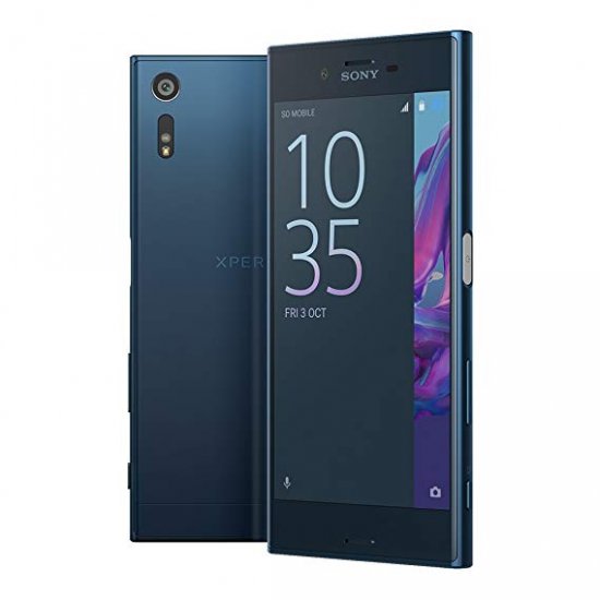 Sony Xperia XZ - Dual-SIM - 64 GB - Forest Blue - Unlocked - Click Image to Close