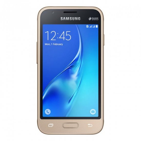 Samsung Galaxy J1 Mini - 8 GB - Gold - Unlocked - GSM - Click Image to Close